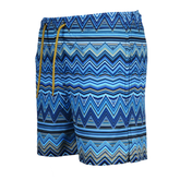 Moda Bandidos Multi Zig Navy Swim Short Men Shorts Moda Bandidos
